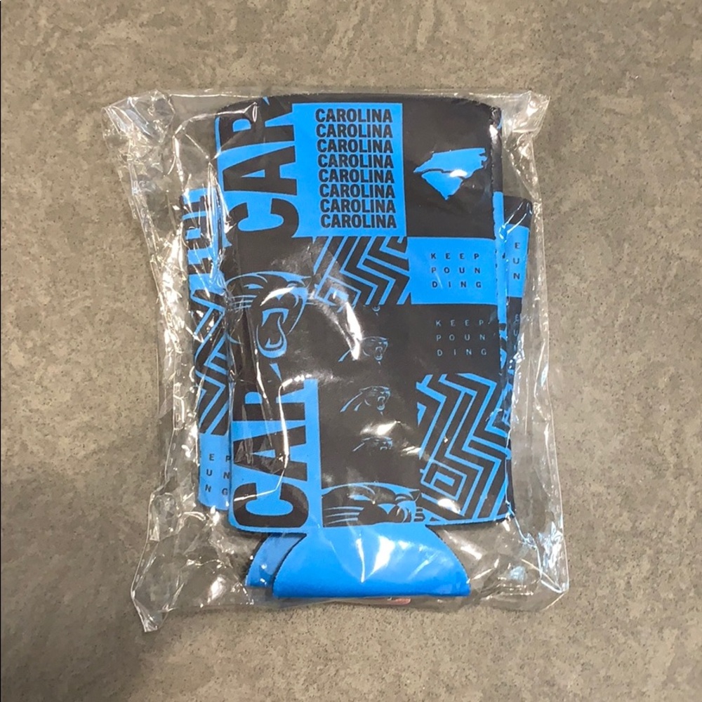Carolina Panthers Official NFL Koozies *NWT*